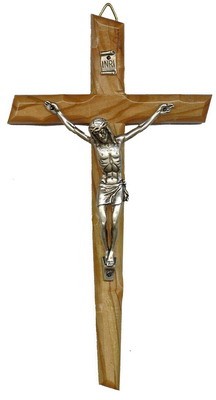 8,9 cm Esprit Saint en Bois Crucifix Croix murale bw079 