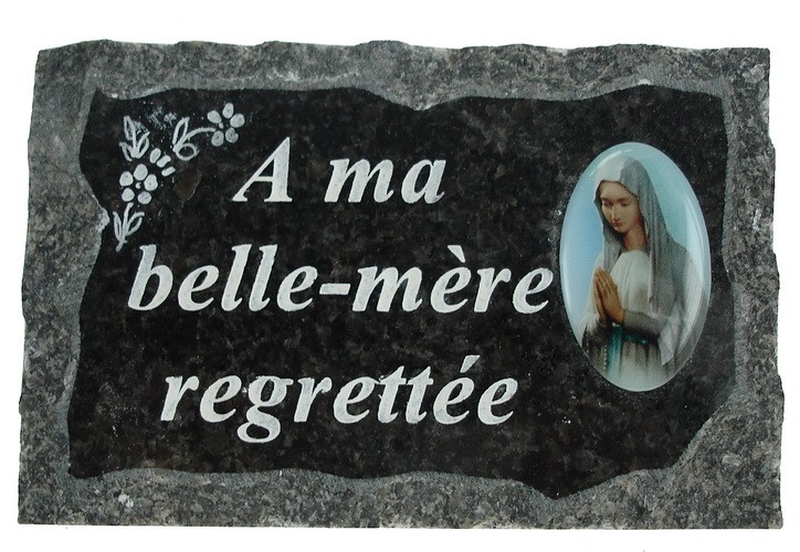 Plaques cimetière